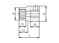Sunex Tools 314Z 3/8" DR 7/16" 12PT SAE STD IMP SC | Durable Tools