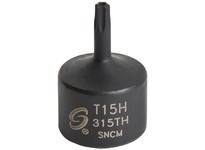 Sunex Tools 315TH Stubby Tamperproof Internal Star Impact Socket | Durable & Reliable