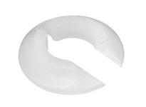 Hubbell Wiring 31605010GPK100 REPL GOTCHA-RING, .312-.375", WH | 100 Pcs