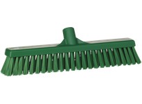 Vikan 31742 Broom Push Soft/Stiff 16.5" PP/PBT Green | YarinInd