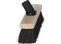 Vikan 3177-S Broom w/Socket 420 mm Stiff Wood
