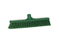Vikan 31782 Broom Push Soft-Split 16.5" PP/SS Green | YarinInd