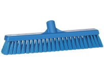 Vikan 31793 Broom Push Soft 16.5" PP/PBT Blue