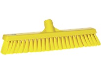 Vikan 31796 Broom Push Soft 16.5" PP/PBT Yellow | YarinInd
