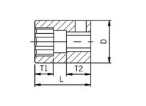 Sunex Tools 317M 3/8" Dr. 17mm Impact Socket | YarinInd