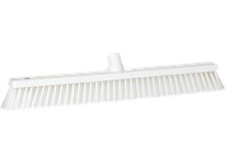 Vikan 31945 Broom Push Soft/Stiff 24" PP/PBT White