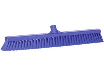 Vikan 31998 Broom Push Soft 24" PP/PBT Purple | YarinInd