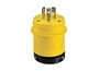 Meltric 32-68076-380 DSR100 INLET POLY BLUE SIZE 4 TYPE 4X IP 69 2P+N+G 100 A 125/250 VAC 60 Hz DSR DESIGNATION