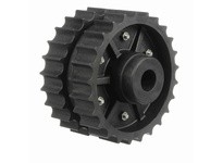 System Plast 821-25R1-R 821 Series Sprocket, 25 Teeth, 1" Round Bore, Molded Solid Idler with 6.03" Pitch Diameter821 Series Spr