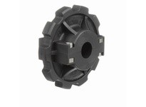 System Plast 880-10R1.25-DS-SS 880 Series Sprocket, 10 Teeth, 1.25" Round Bore, Molded Split Drive with Set Screw and 4.85" Pitc