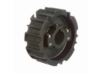 System Plast 815-23R1.44-DS-SS 815 Series Sprocket, 23 Teeth, 1.44" Round Bore, Molded Split Drive with Set Screw and 5.56" Pitc