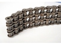 Morse 100-3C 10FT Standard Cottered Roller Chain, Steel, 1.25" Chain Pitch, Chain Size 100, 3 Strands, 0.75" Roller Diameter, 10