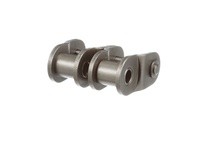 Morse 100-2 O/L Standard Roller Chain Offset Link, Steel, 1.25" Chain Pitch, Chain Size 100, 2 Strands, 0.75" Roller Diameter, 4