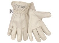 MCR 3224M Road Hustler Premium Grain Driver Wing Thumb Sewn w/KEVLAR Rolled Leather Hem