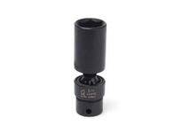 Sunex Tools 324UD 3/8" Dr. 3/4" Deep Universal Impact Socket | Durable Tools