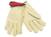 MCR 3250L Premium Grain Cow Driver Red Fleece Lined Straight Thumb