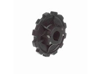 System Plast 880-12R1.25-DS-SS 880 Series Sprocket, 12 Teeth, 1.25" Round Bore, Molded Split Drive with Set Screw and 5.8" Pitch