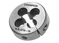 Champion 328X13/16-12-28 HS ROUND SCREW ADJ DIES