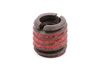 E-Z LOK 329-4IC Threaded Insert for Metal - Screw Locking - Carbon Steel - 1/4-20 x 7/16-14 Pack of 10