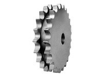 PTI 32B-2-18A Metric Sprocket A-Plate Double