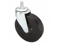 32J953 F1RR05052S-S30 General Purpose Threaded Stem Caster 5 in Wheel Dia. 125 lb Load Rating