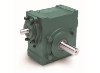 Dodge 32S25R 25:1 Ratio Right Side Solid Output Shaft 0.875" Input Shaft 3.2" Center Distance Green PaintRatio: 25:1Center Dista