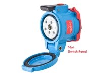 Meltric 33-14043-972-352 DS20 Receptacle Poly Blue Size 2 | 20A 480VAC | YarinInd