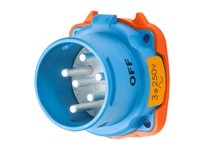 Meltric 33-18073-972-4X DS20 Inlet Poly Blue Size 2 | Industrial Supplies