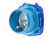 Meltric 33-18209-4X DSDC1 Inlet Poly Blue Size 2 Type 4X | Industrial Supplies