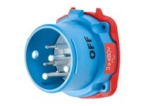 Meltric 33-38042-974 DS30 Inlet Poly Blue Size 3 Type 3R | YarinInd