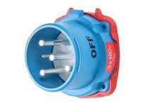 Meltric 33-38043-972-4X-A155 DS30 INLET POLY BLUE | YarinInd