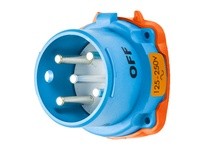 Meltric 33-38077 DS30 Inlet Poly Blue Size 3 | Industrial Supplies