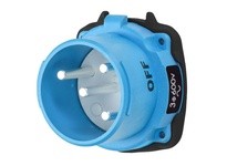 Meltric 33-38143-A155-4X DS30 INLET POLY BLUE SIZE | YarinInd
