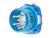 Meltric 33-38540-173 DS7c INLET POLY BLUE SIZE 4 IP | YarinInd