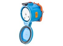 Meltric 33-64072-843 DS60 Receptacle Poly Blue Size 4 | YarinInd