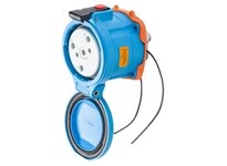 Meltric 33-64073-972 DS60 Receptacle Poly Blue Size 4 | YarinInd