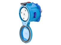 Meltric 33-64163-375 DS60 Receptacle Poly Blue Size 4 | Industrial Supplies