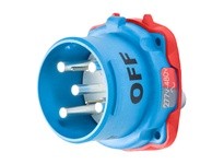 Meltric 33-68047-972 DS60 Inlet Poly Blue Size 4 | Industrial Supplies