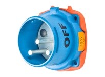 Meltric 33-68075 DS60 Inlet Poly Blue Size 4 Type 4X | High-Quality Industrial Supplies