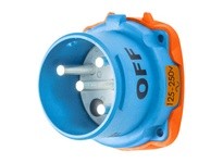 Meltric 33-68076 DS60 Inlet Poly Blue Size 4 Type 4X | High-Quality Industrial Supply