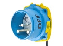 Meltric 33-68165-972 DS60 Inlet Poly Blue Size 4 | Industrial Supplies