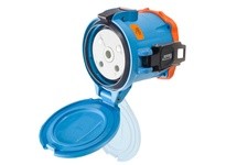 Meltric 33-94072-375-843 DS100 Receptacle Poly Blue Size 5 | Industrial Supplies