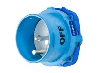 Meltric 33-98209 DSDC9 INLET POLY BLUE SIZE 5 TYPE 4X | Durable Industrial Supplies