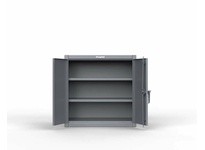 StrongHold 33.5-202CA Counter-Height Mobile Cart 36x20x42 2 Shelves