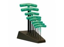 Bondhus 33034 Set 8 Torx T-Handles - Graduated Length - T9-T40 with Stand