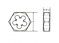 Champion 3308-2-7/8 CARBON 8 THREAD HEX DIES | High-Quality Tools
