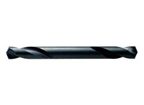 DRILLCO 330A020 #20 Double End Drill High Speed Steel Black Oxide 135 degree Split Point
