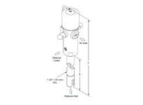 ALEMITE 331378-A1 70:1 H Pump 120#