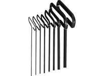 33168 8pc. Inch w/Pouch 6" Arm Standard Grip Hex T-Keys Set | YarinInd