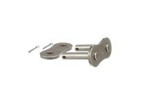 Morse 120 C/L C/P S/F Standard Roller Chain Cotter Pin Connecting Link, Steel, 1.5" Chain Pitch, Chain Size 120, 1 Strand, 0.875
